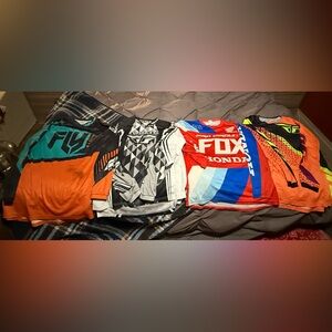 Men’s Lot of 4 Riding Jerseys Size Small